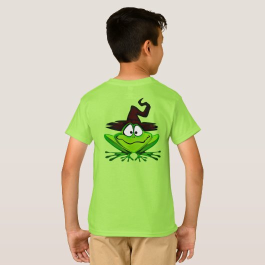 Witchy Frog T-shirt (Achterkant volledig)