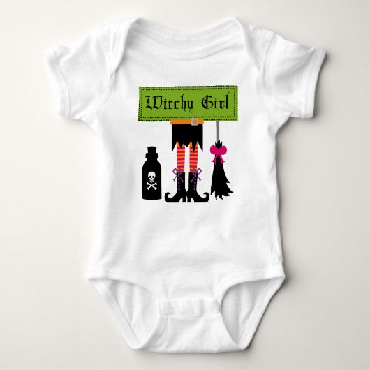 Witchy Girl Halloween T-shirts en cadeautjes (Voorkant)