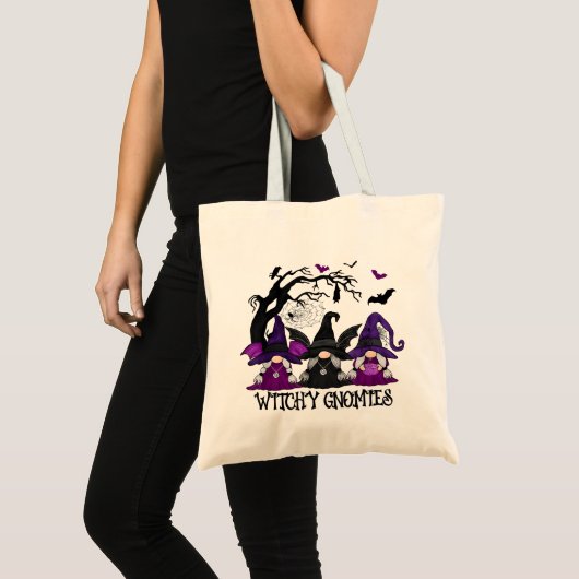 Witchy Gnomes Tote Bag (Voorkant (product))