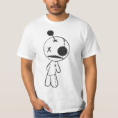 Witchy Goth , Voodoo Doll For Teens T-shirt (Voorkant)