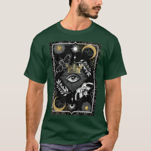 Witchy Gothic Mystic Eye  Fairy Grunge Distre T-shirt