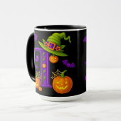 Witchy Halloween Initiaal "I" Mok (Voorkant links)