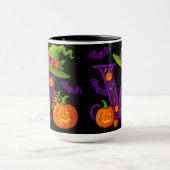 Witchy Halloween Initiaal "V" Mok (Midden)