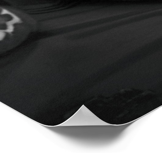 Witchy Halloween Kleurstof Poster (Hoek)