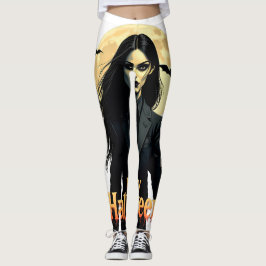 Witchy Halloween Night Leggings