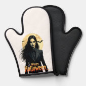 Witchy Halloween Night Ovenwant (Voorkant / Achterkant)