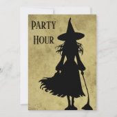 Witchy Halloween Party Uitnodiging (Voorkant)