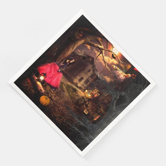 Witchy Halloween Servet (Hoek)