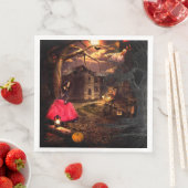Witchy Halloween Servet (Insitu)