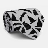 Witchy Halloween Stropdas (Opgerold)