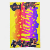 Witchy Halloween Theedoek (Verticaal)