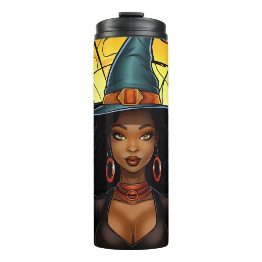 Witchy Halloween Thermosbeker (Voorkant)