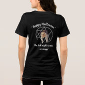 Witchy Halloween Vibes - Zwart- T-shirt 🎃👻 (Achterkant)