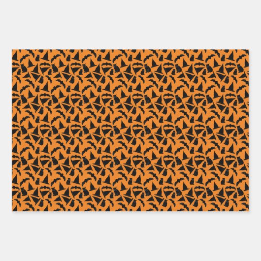 Witchy Halloween Wrapping Paper Sheets (Voorkant 2)