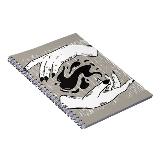 Witchy Hands Notitieboek (Rechterzijde)