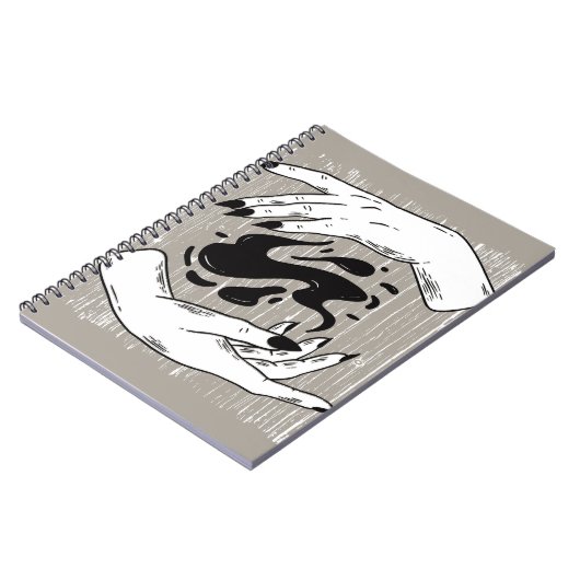 Witchy Hands Notitieboek (Linkerzijde)