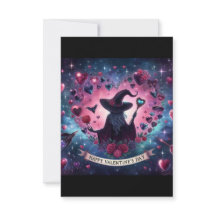 Witchy hart liefde Valentijnsdag magische Kaarten