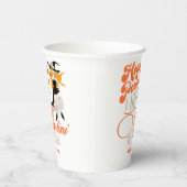 Witchy Hocus Pocus Martini gaat Halloween cadeau g Papieren Bekers (Rechts)