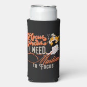 Witchy Hocus Pocus Martini gaat Halloween cadeau g Seltzer Blikjeskoeler (Seltzer Voorkant)