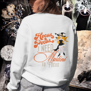 Witchy Hocus Pocus Martini gaat Halloween cadeau g T-shirt