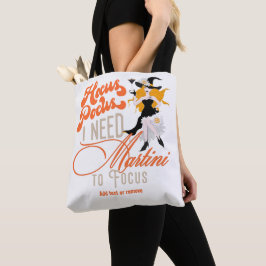 Witchy Hocus Pocus Martini gaat Halloween cadeau g Tote Bag