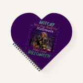 Witchy is klaar voor Halloween Notitieboek (Voorkant)