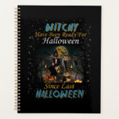 Witchy is klaar voor Halloween Planner (Voorkant)