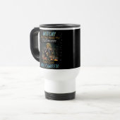 Witchy is klaar voor Halloween Reisbeker (Voorkant links)