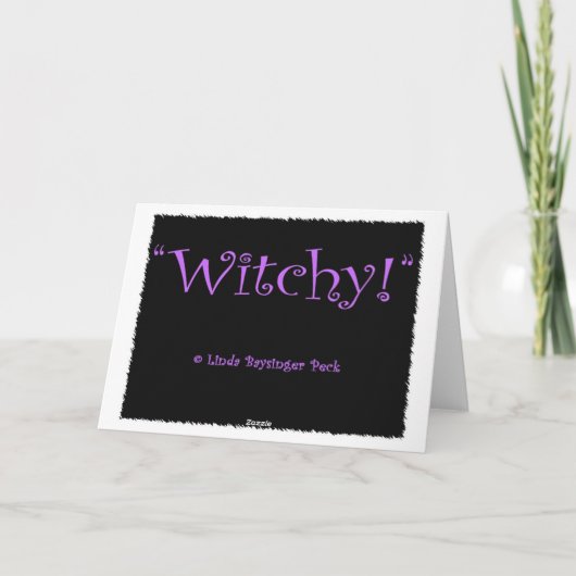 Witchy Kaart (Achterkant)