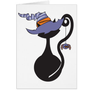 Witchy Kat Card