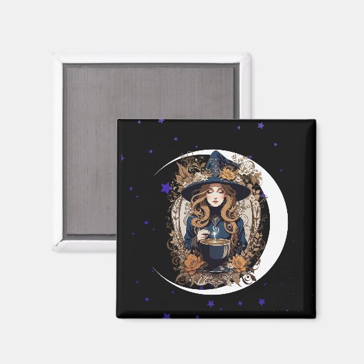 Witchy Kitchen Magneet (Voorkant / Achterkant)