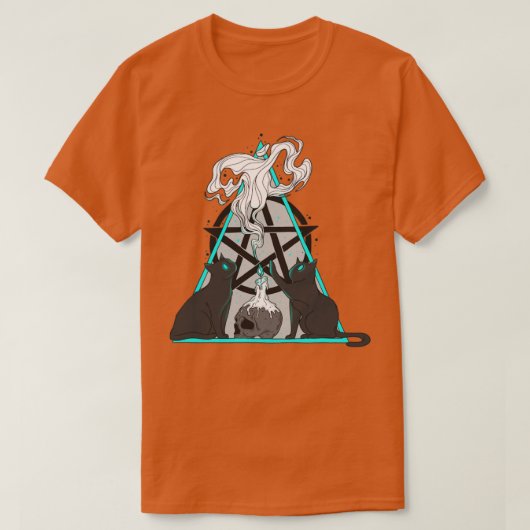 Witchy Kittens T-shirt (Design voorkant)