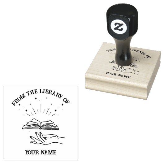 Witchy Magic Hand uit de bibliotheek van het boek Rubberstempel (Gestempeld)