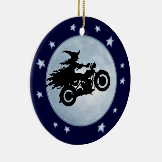 Witchy Mama Keramisch Ornament (Rechts)