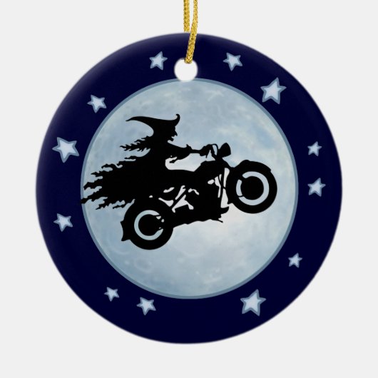 Witchy Mama Keramisch Ornament (Voorkant)