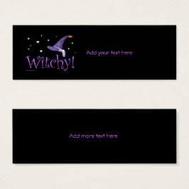 Witchy Mini Visitekaartjes