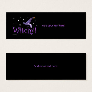 Witchy Mini Visitekaartjes