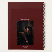 Witchy Mischief Fun Quote Broomstick Cool Journal Planner (Achterkant)