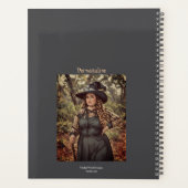  Witchy Mischief Quote Fun Journal Grey Planner (Achterkant)