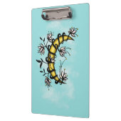 Witchy Moon in Flowers Wiccan Klembord (Links)