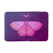 Witchy Moth Butterfly Paarse magische insect Badmat (Voorkant)