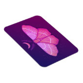 Witchy Moth Butterfly Paarse magische insect Magneet (Rechterzijde)