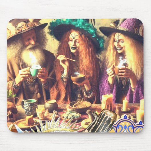 Witchy Mousepad Muismat (Voorkant)