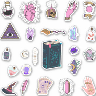 Witchy Multiple All in One Sticker