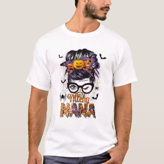 Witchy Nana Messy Bun T-shirt