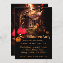 Witchy Night Halloween Night Party