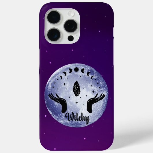 Witchy Night - Mystieke maanfasen Case-Mate iPhone Case (Achterkant)