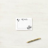 Witchy om lijst te doen post-it® notes (Op bureau)