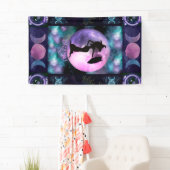 Witchy Paars, Book of shadows, Witch Owl Moon Spandoek (Insitu)