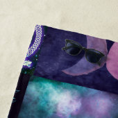 Witchy Paars, Book of shadows, Witch Owl Moon Strandlaken (In situ)